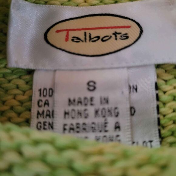 Women's Size Small Talbots Sleeveless sweater - Picture 4 of 5